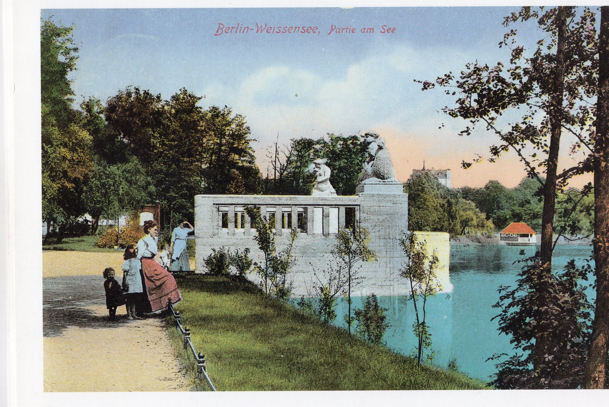 Berlin-Weißensee_Weißer See-Seebrücke-1915-Foto: Heimatfreund e.V.